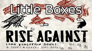 Little Boxes - Rise Against (Cover)