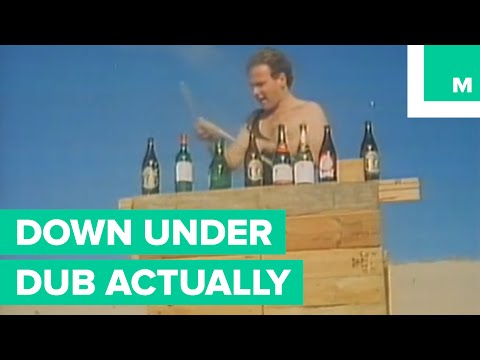 'Men at Work - Down Under' Music Video Without Music | Dub Actually
