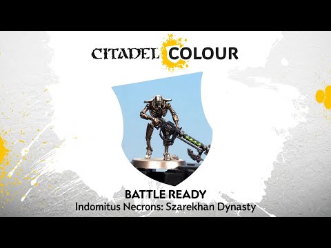 How to Paint: Battle Ready Indomitus Necrons – Szarekhan Dynasty
