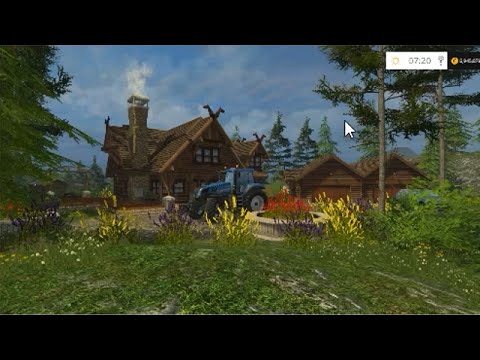 Farm Sim '15: Starting out the Black Rock Valley Map!!