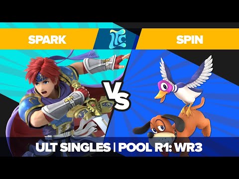 SparK vs Spin - Ultimate Singles R1 Pools: WR3 - Low Tide City | Roy vs Duck Hunt