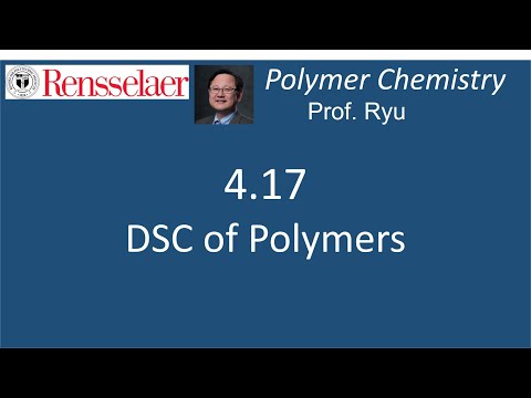 04.17 DSC Thermal Analysis of Polymers