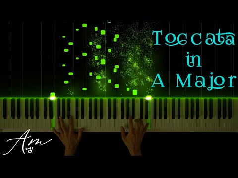 Paradisi: Toccata in A Major | Classical Piano in A415 w/ Sheet Music