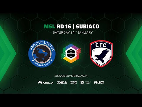 R16 | MSL: Perth United Futsal Club vs Condors FC