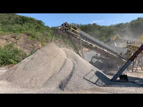 How amazing it is!! Making the cubical shape of aggregate with fabulous crushing plant