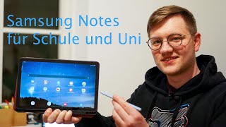 Samsung Galaxy Tab S6 Lite für Schule und Uni - Arbeiten mit Samsung Notes (Kostenlose App)