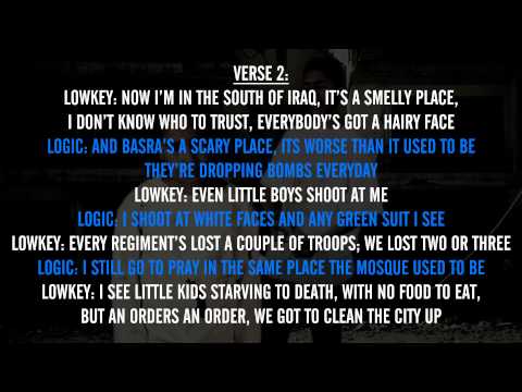 Lowkey - Relatives ft. Logic (With Lyrics on Screen) ᴴᴰ