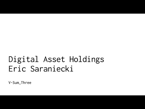 Digital Asset Holdings technical briefing thumbnail