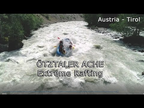 Extreme Rafting Ötztaler Ache - Österreich Ötztal Tirol mit Outdoorplanet Austria Tyrol!