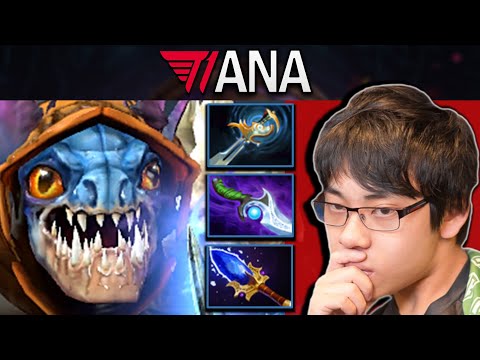Slark Dota 2 7.32 Gameplay T1.Ana with Aghanims and Diffusal Blade #dota2 #dota2gameplay