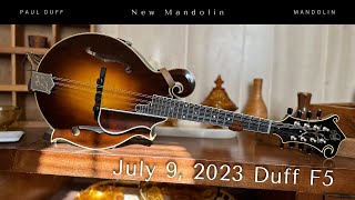 Video thumbnail for July 9, '23 Duff F5 Mandolin by Gabriel Wiseman