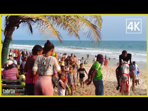 4k AFRICA - Experience the BEACH in NIGERIA - Immersive 4k travel