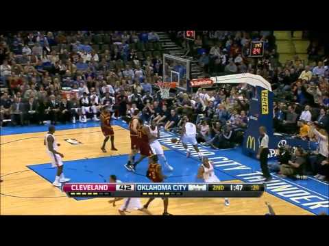 Kyrie Irving 20 Points 5 Assists vs Russell Westbrook 28 Points 10 Asssists.   12/13 Season