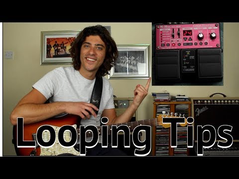 Tips On Using A Looper Pedal - Guitar Looping Lesson