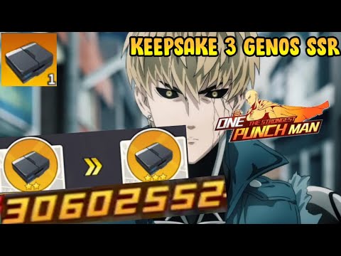 ULTRA ULTIMATE GENOS SSR KEEPSAKE 3 TACTICAL SUITCASE - One Punch Man The Strongest