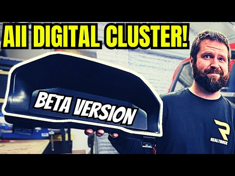 Silverado Digital Gauge Cluster Upgrade | FIRST LOOK!
