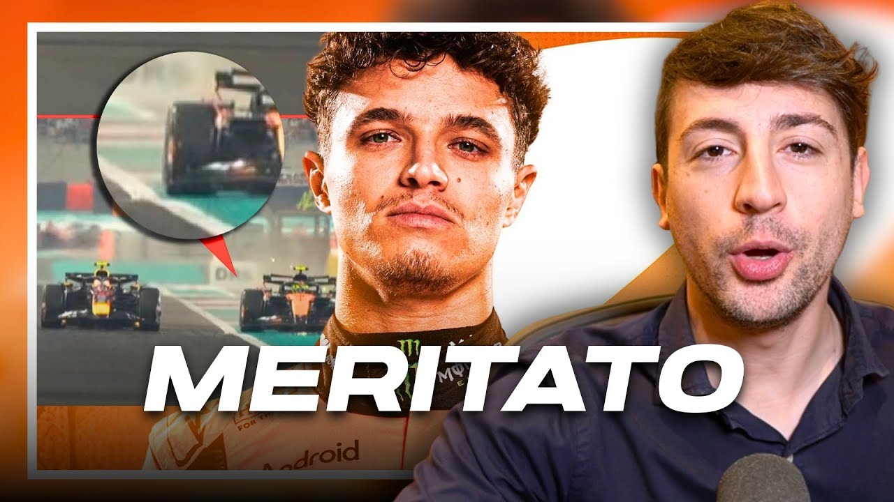 È successo davvero: Norris campione del mondo dopo un finale folle