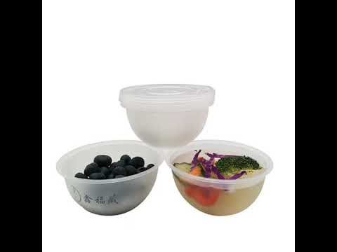 Plastic food packaging container bt-150 ml