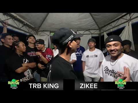 TRB KING vs ZIKEE - Buhigh Berde Rap Battle League