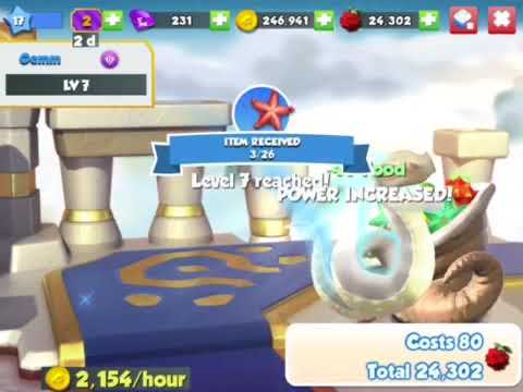 Dragon Mania Legends Legendary Comet Dragon Adult form And Gameplay Part 1