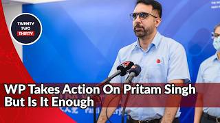 WP Reprimands Pritam Singh After Conviction What This Means for Political Accountability