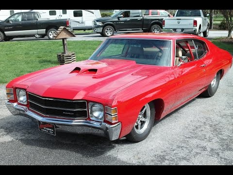 1971 PROSTREET CHEVELLE SOLD @ ERICS MUSCLE CARS