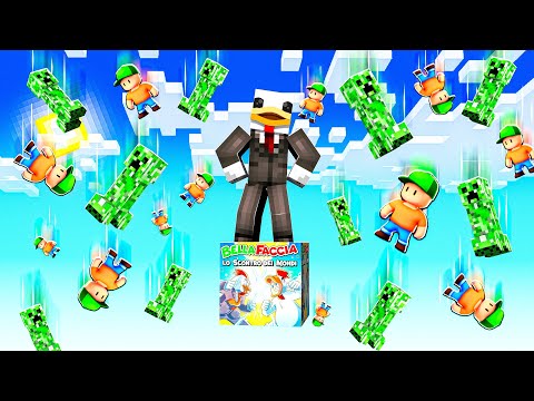 SOPRAVVIVO SOPRA UN SOLO BLOCCO DI BELLAFACCIA - MINECRAFT ITA