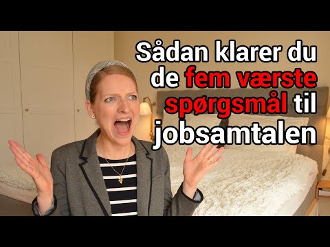 Jobsamtale - YouTube video
