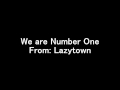 LazyTown We Are Number One No SFX
