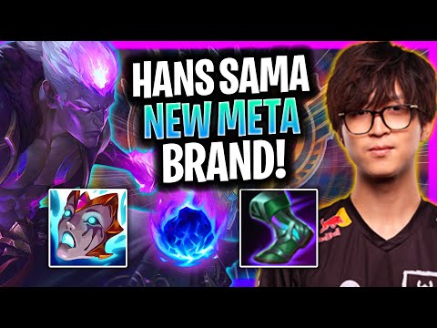 HANS SAMA TRIES NEW META BRAND ADC! | G2 Hans Sama Plays Brand ADC vs Jhin!  Season 2024