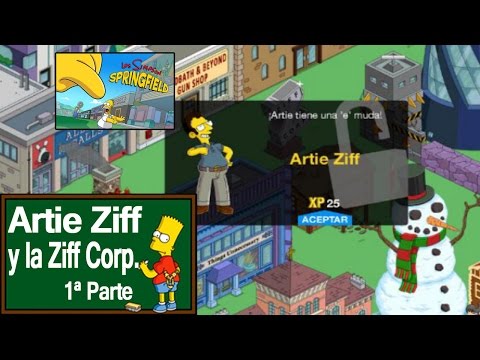 Los Simpson Springfield "Nivel 45 - Artie Ziff y la Ziff Corp., 1ª parte" por Tony