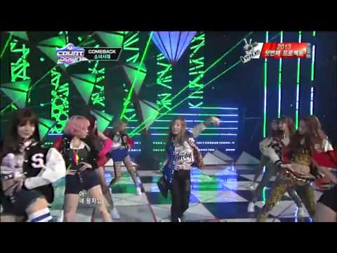 130301 SNSD I Got A boy Mnet Mcountdown comeback stage