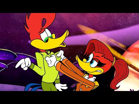 Capa de Pica-Pau 🪐 Viagem Espacial 🪐 Desenhos Animados em Português