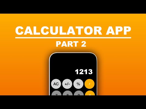 How To Create A Calculator App in Xcode 15 (SwiftUI) - Part 2 thumbnail
