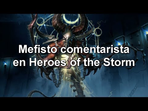 Frases de héroes comentaristas en HotS - Parte 18 (Mefisto) - Castellano