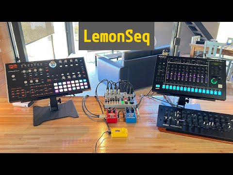 LemonSeq - 4-channel Euclidean Midi Sequencer