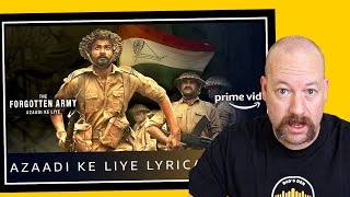 THE FORGOTTEN ARMY | Azaadi Ke Liye REACTION | Happy Republic Day