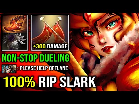 NON-STOP 1v1 DUEL LEGION 1st ITEM Blade Mail +300 Free Damage EZ Counter Slark DotA 2