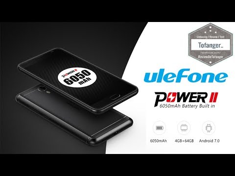 Ulefone Power 2, a smartphone with a HUGE battery -Top-