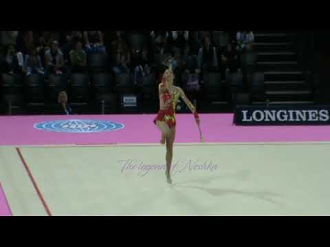 Maria KITKARSKA (CAN) clubs - 2011 Montpellier worlds Qualifs