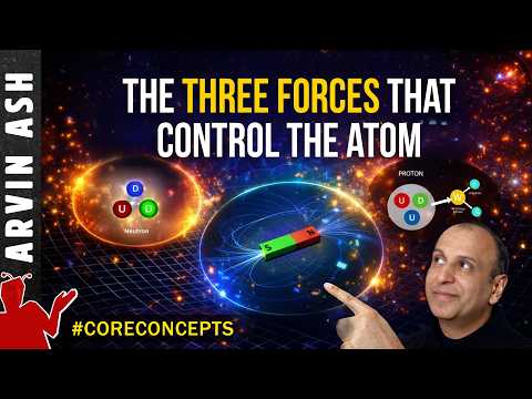 These 3 Forces Hold the Universe Together & You’ve Never felt 2 of Them