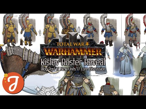 KISLEV'S FULL ROSTER REVEALED || Bears // Dervishes? // Lords & Heroes || Total War: WARHAMMER III