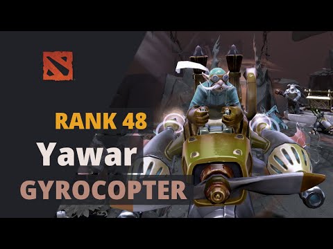 Yawar (Rank 48) plays Gyrocopter Dota 2 Full Game