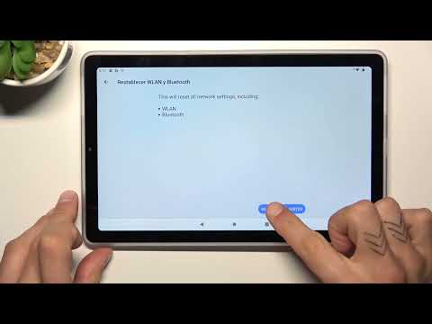 Cómo restablecer ajustes de red en LENOVO Tab M9
