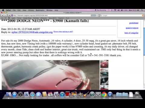 Klamath Falls Craigs List