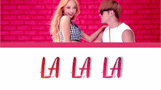 Goo Hara (Feat. Matthew) - LA LA LA (Rom/Eng/Port Lyrics)