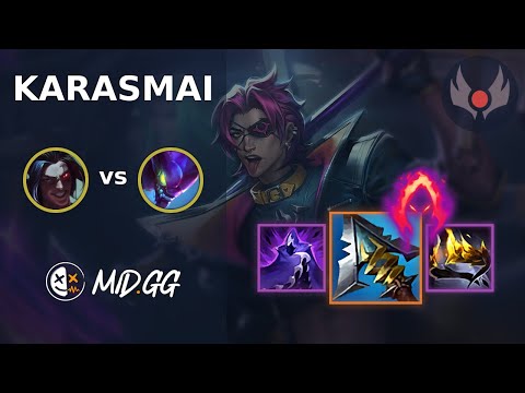 MID.GG: [ KarasMai ] Kayn JUNGLE vs Kha'Zix | NA GRANDMASTER | LOL Season 2025