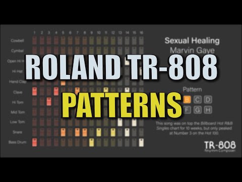 TR-808 Patterns || The Drum Machine of the 80s