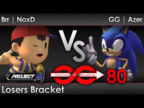 IaB! 80 PM - Brr | NoxD (Ness) vs GG | Zeus (Sonic, Ganon) - Losers Bracket