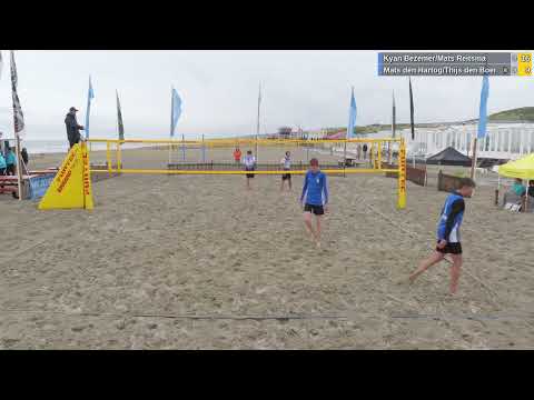 Music video of Dutch national championship beach volleyball boys U15, 2025